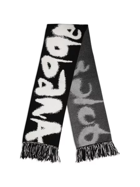 Fular Dolce & Gabbana cu autograf negru