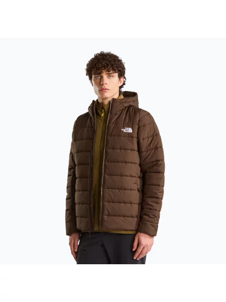 Geacă izolată pentru bărbați The North Face Aconcalgia Hooded dark chestnut