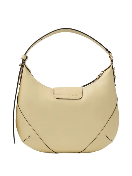 Geanta de piele Jimmy Choo din piele galben