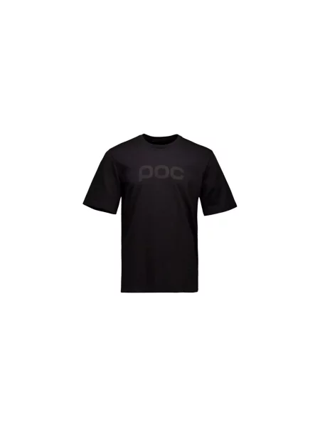 Tričko POC Tee uranium black černé