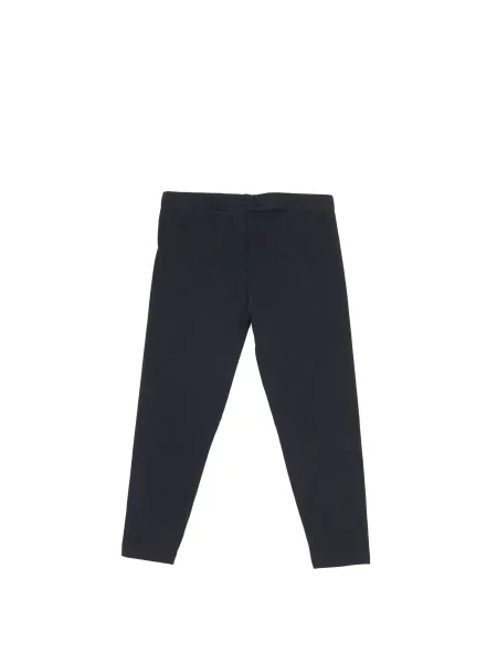 Legginsy z na czas wolny na co dzień czarne
