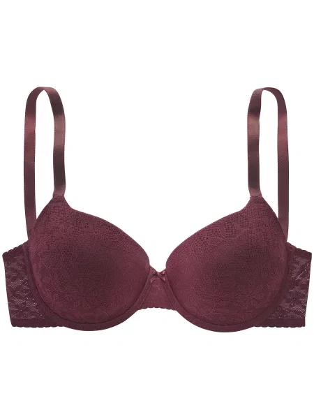 LASCANA Sutien bordeaux roșu