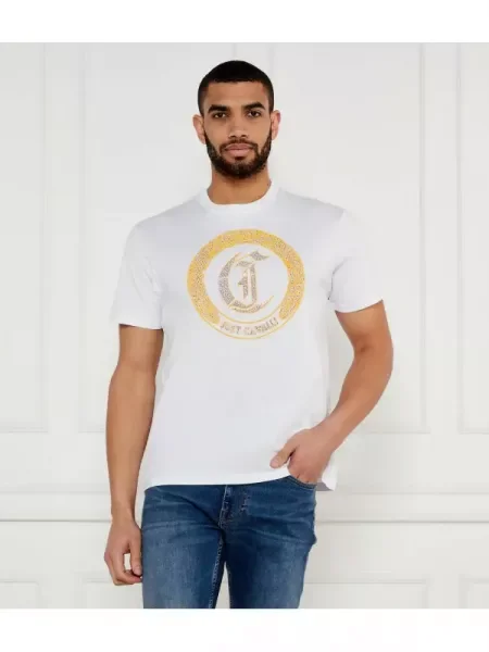 Just Cavalli Tricou alb