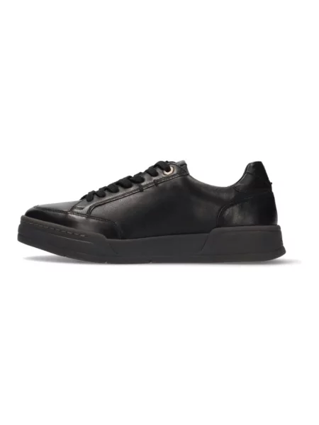 Sneakersy Salamander skórzane czarne