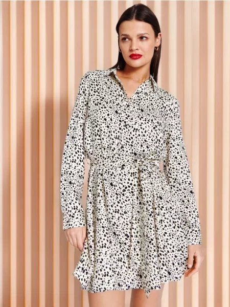 Мінісукня з візерунком різнобарвний