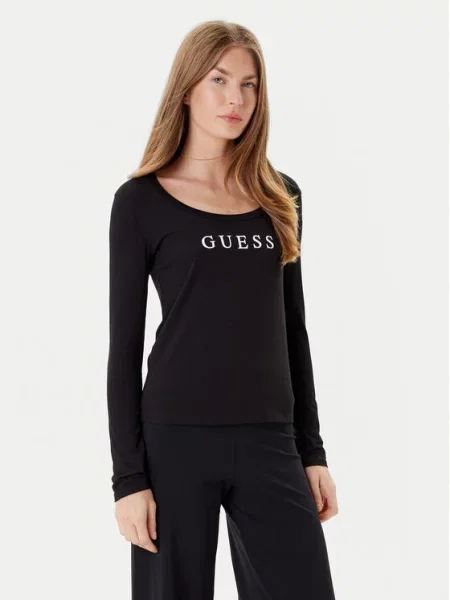 Guess longsleeve NEW CARRIE czarny