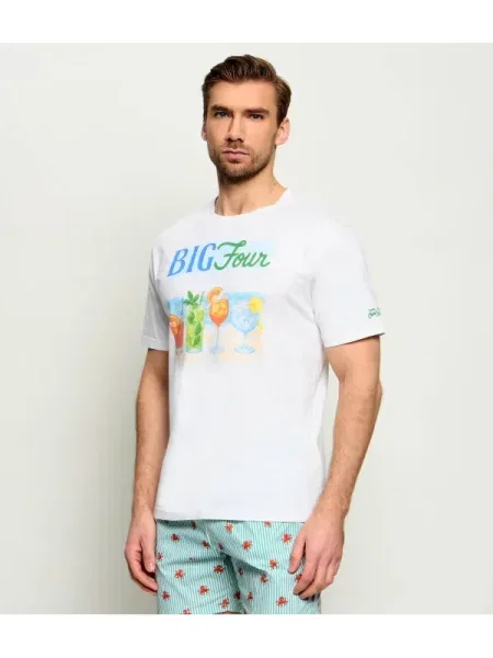 ST.Barth Tricou DENVER Only Funs alb