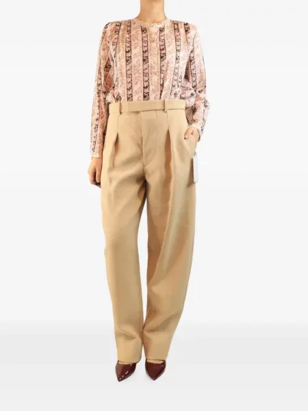 Pantaloni Wardrobe.nyc de lână