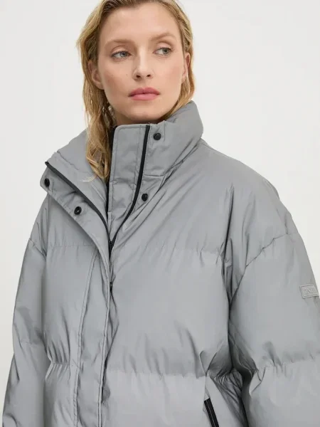 Bunda Santiago zimní oversize šedá