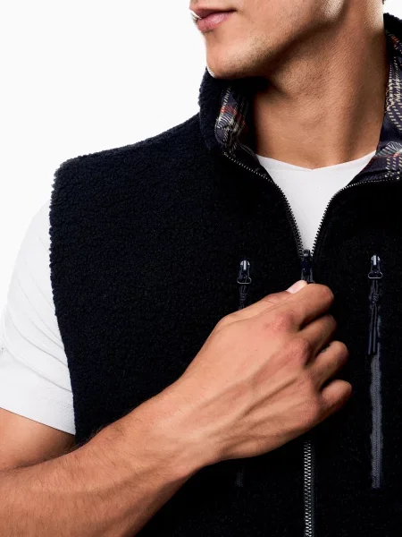 Жилет синій