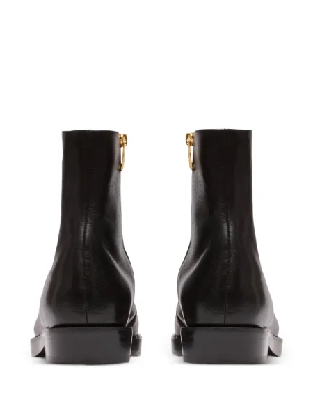 Botine Balmain din piele negru