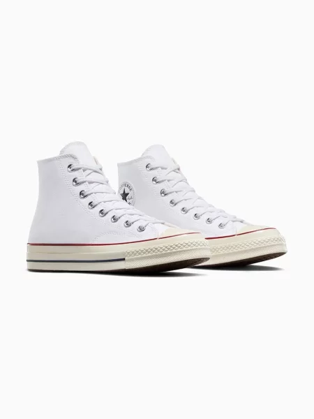 Granátové tenisky Converse Chuck 70 bílé