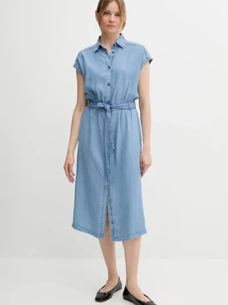 Obleka United Colors of Benetton modra