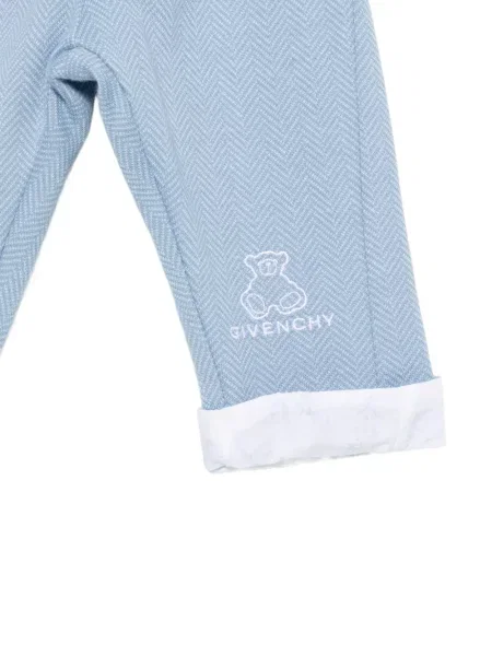 Spodnie dziecięce Givenchy niebieskie