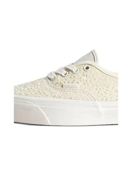 Sneakersy Vans Authentic z koralikami białe