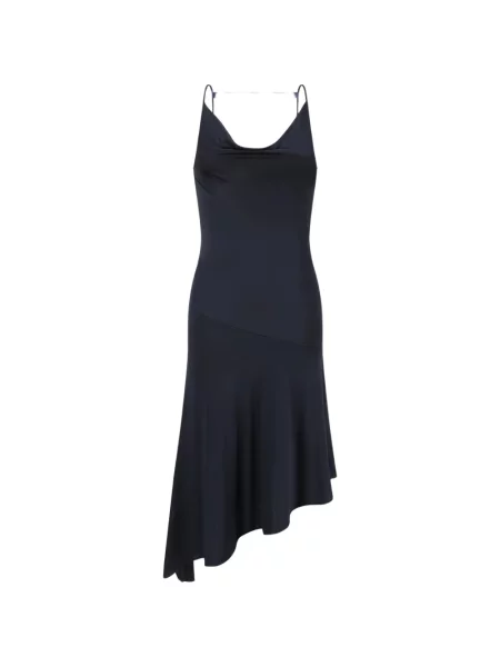 Sukienka Oude Waag asymetryczna garniturowa niebieska