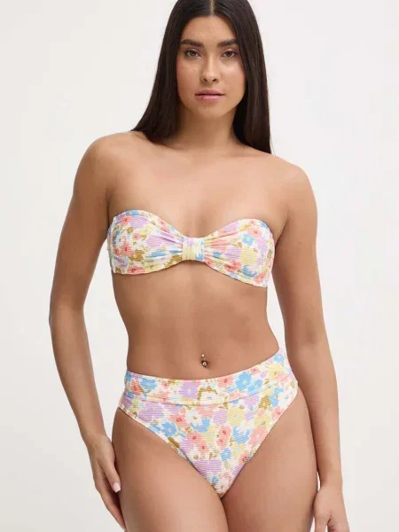 Olcsóbban. Fürdőruha alsó Billabong Dream Chaser Tanlines Maui multicolor. Méret: XS fehér