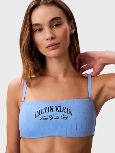 Бюстгальтер Calvin Klein блакитний