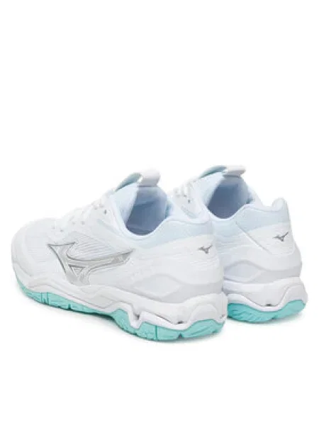 Női kézilabda cipő Mizuno Wave Stealth 6 fehér/kék árnyalatú Mizuno Wave Stealth 6 fehér/kék színű. Méret: 40 EU fehér
