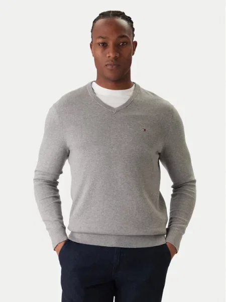 Tommy Hilfiger Megztinis Essential pilka
