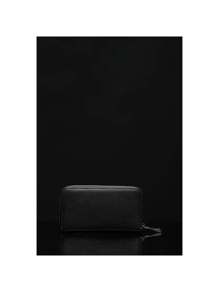 Portfel Trussardi skórzany czarny