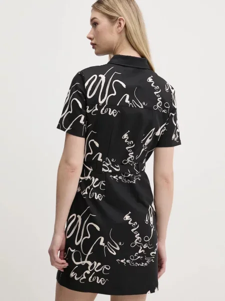Платье мини Desigual черное