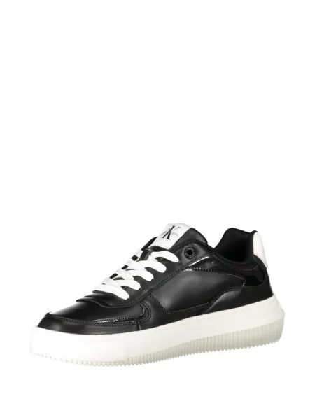 Tenisky Calvin Klein s autogramem černé