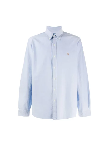 Polo Ralph Lauren Koszula Cupdppcs Błękitny Custom Fit niebieska