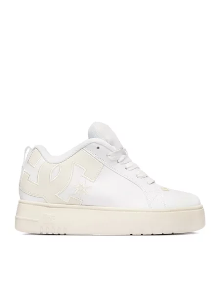 DC Shoes Laisvalaikio batai EO-COURT GRAFFIK PLATFORM balta