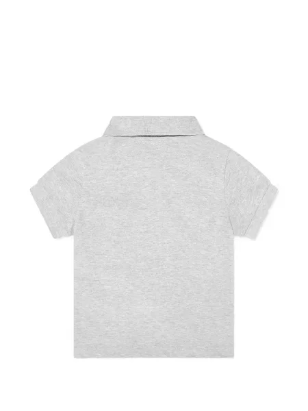 Koszulka polo dziecięca Moschino szara