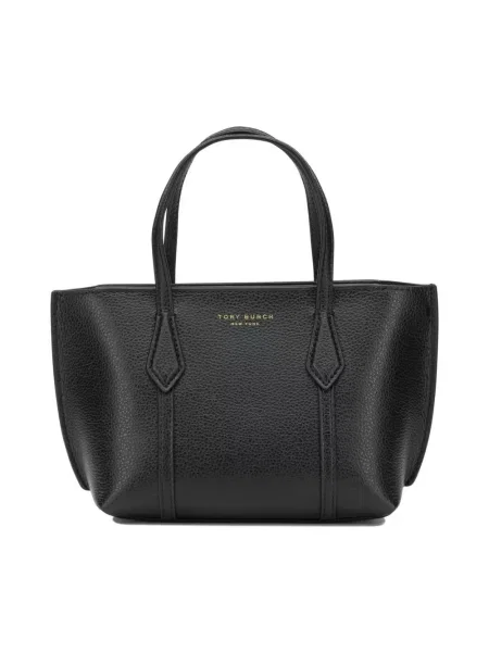 Top Tory Burch skórzany czarny