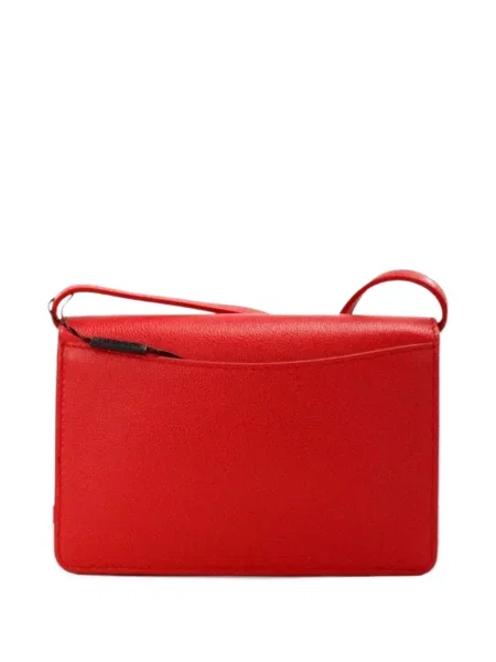 Torebka Burberry z logo czerwona