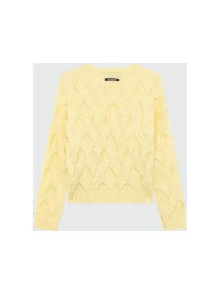 Sweter Roy Rogers wełniany żółty