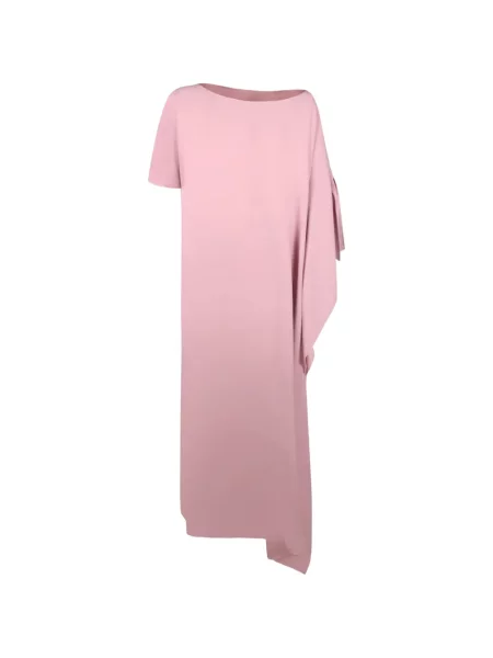 Rochie Chantal Thomass asimetrică drapată roz