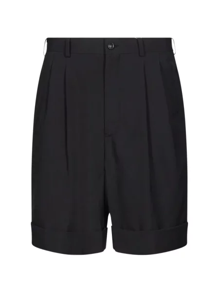 Pantaloni scurți Comme Des Garçons negru