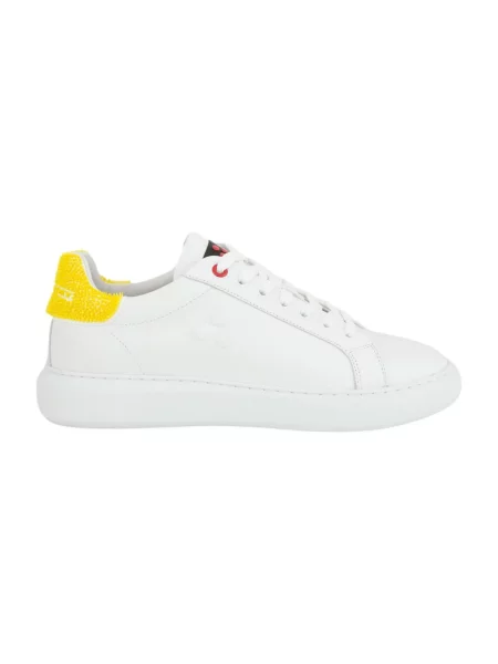 Sneakersy Peuterey skórzane białe