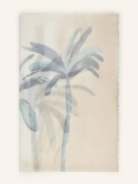 Hemisphere Kašmírový Šál Olmettos krémová šedá béžová