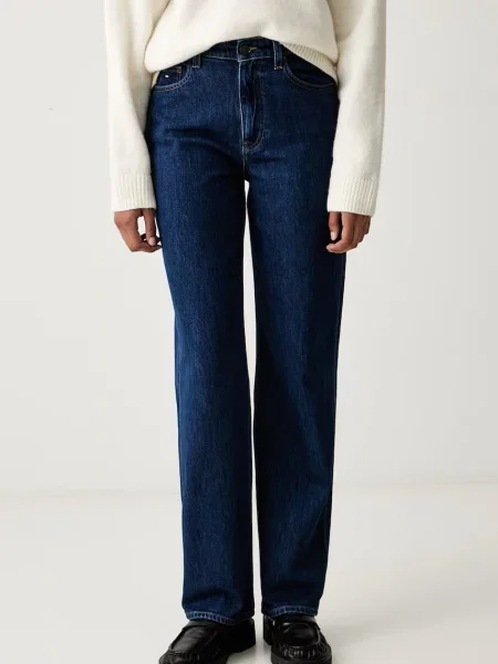 Tommy Jeans blugi straight pentru femei