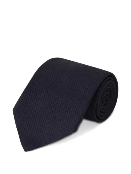 Cravată Lanvin de mătase albastru