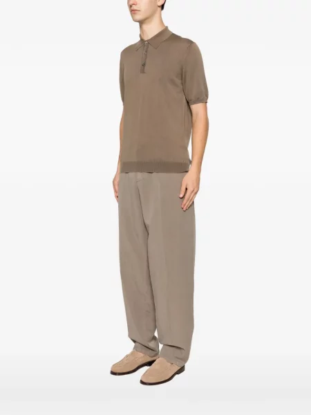 Tricou polo Della Ciana maro