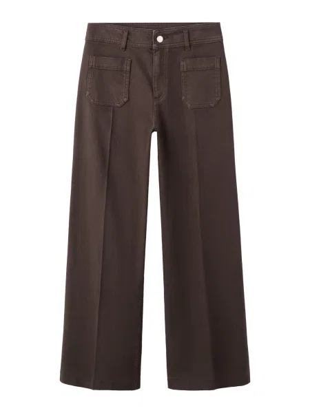 MANGO Džínsy JESSIE čokoládová