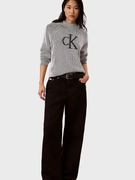 У смужку светр Calvin Klein Jeans