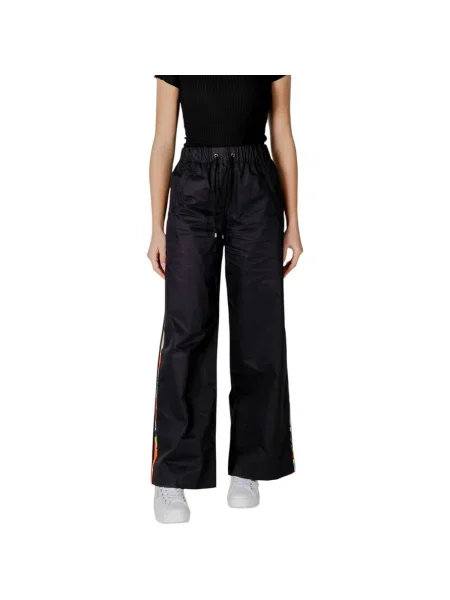 Desigual Női nadrágok PANT_PAISLEY_LACROIX Palazzo Fit fekete