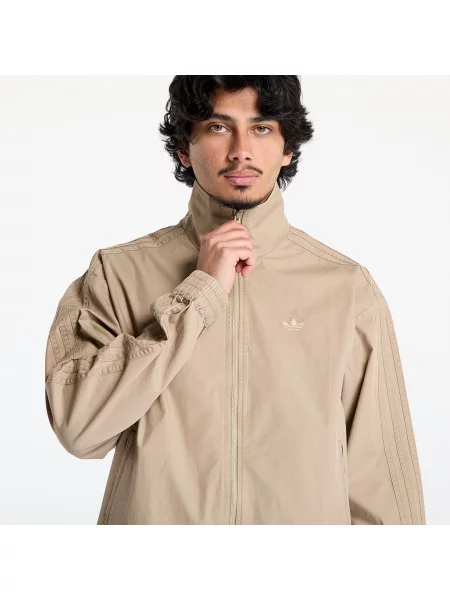 Яке adidas Woven Firebird Tracksuit Jacket Brown/ Blanch Cargo XL бежово