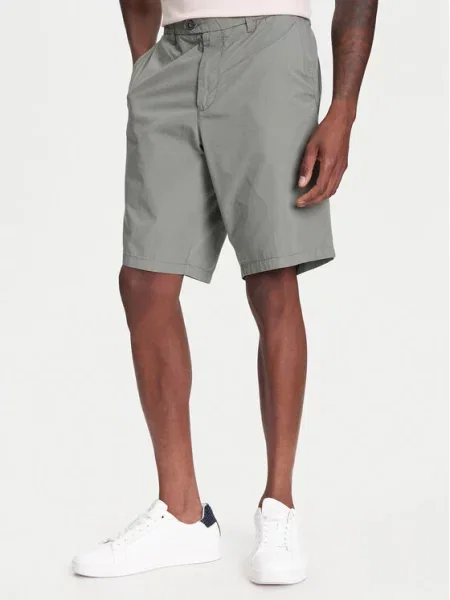 Kratke hlače iz tkanine United Colors Of Benetton siva