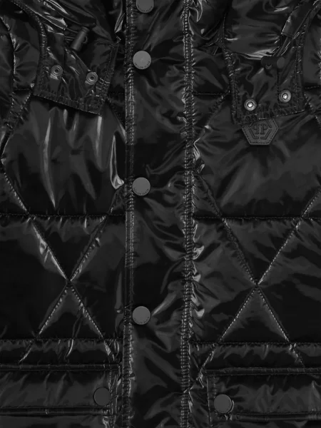Kurtka dziecięca Philipp Plein czarna