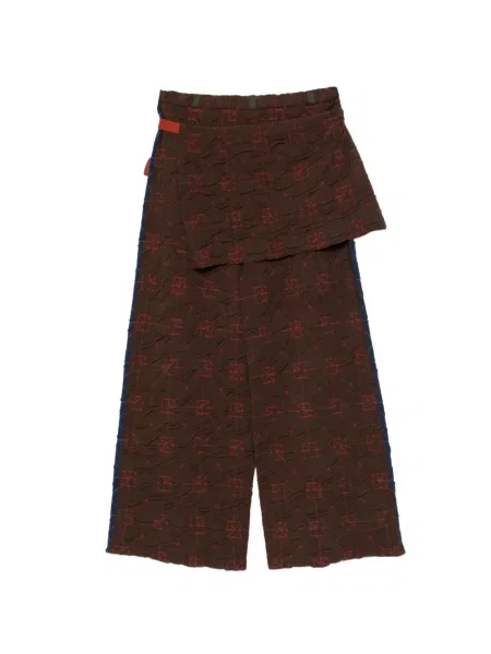Pantaloni Yanyan Knits albastru