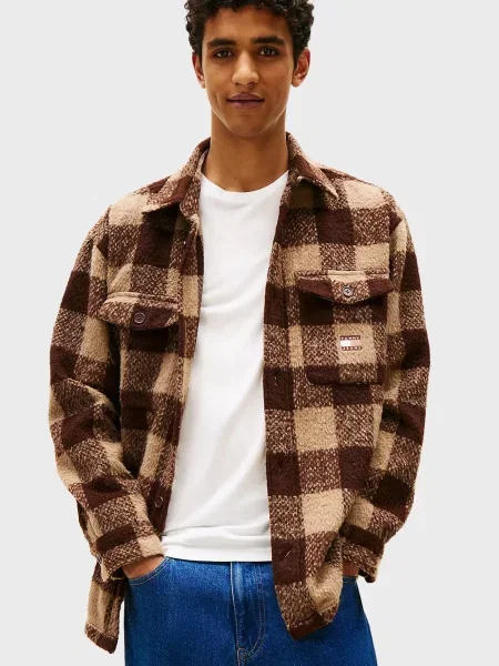 Картата сорочка Tommy Jeans