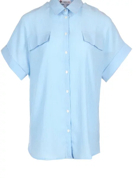 Блуза LadyLike блакитний