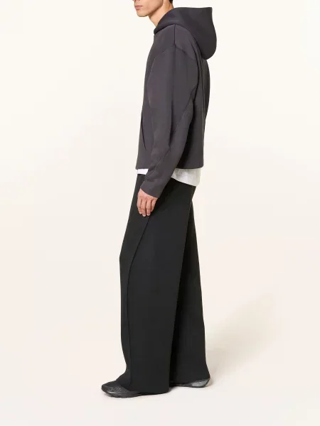 Nike Oversized Mikina S Kapucí Sportswear Tech tmavě šedá